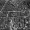 Edinburgh, general view, showing St Andrew Square and Queen Street.  Oblique aerial photograph taken facing east.  This image has been produced from a marked print.