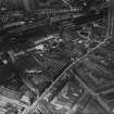 Edinburgh, general view, showing Haymarket Station and Caledonian Distillery, Dalry Road.  Oblique aerial photograph taken facing north.  This image has been produced from a marked print.