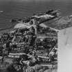 North Berwick, general view, showing North Berwick Harbour and Quality Street.  Oblique aerial photograph taken facing north.  This image has been produced from a print.