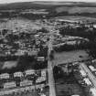 Elgin, general view, showing South College Street and Lady Hill.  Oblique aerial photograph taken facing west.  This image has been produced from a print.