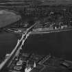 Montrose, general view, showing Montrose Bridge and Wharf Street.  Oblique aerial photograph taken facing north.  This image has been produced from a print.