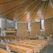 Interior.
View from E showing organ.