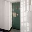 Interior. C Hall. 3rd floor. Typical cell door