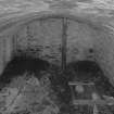 Interior. Vaulted coal cellar