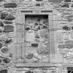 Detail of 1631 blocked window