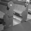 Interior. Detail of pew end