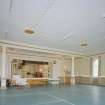 Interior. First Floor Recreation Hall, view from North West