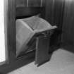 Interior. Detail of integral coal bunker