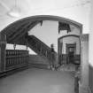 Interior. View of stair hall from WSW