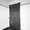 Interior. Detail of drawing room door