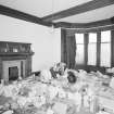 Interior. View of dining room from NW