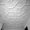 Interior. View of stair hall ceiling at first floor level