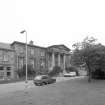 View from SW showing original school and later buildings