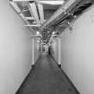 Interior. View of basement corridor