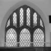 Interior, detail of window tracery