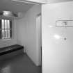 Interior.
Detail of support cell and door, D Hall.