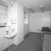 Interior.
View of treatment room, D Hall.