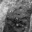 Publication photograph; Fig. 12 View down well, looking south