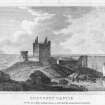 General view of Broughty Castle, Dundee.
