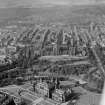 Art Gallery, Glasgow University Glasgow, Lanarkshire, Scotland. Oblique aerial photograph taken facing North. 