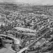 Glasgow University Glasgow, Lanarkshire, Scotland. Oblique aerial photograph taken facing North. 