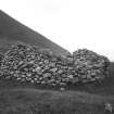Blackhouse H.
View of gable at North end.