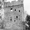 Inverkip Tower. General view from NW.