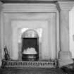 Bedlay House. Interior.
View of fireplace in mid-room, second floor.