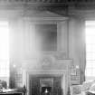 Kelburn Castle. Interior.
View of drawing room fireplace.