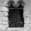 Mauchline Castle. Detail of window.