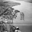 Greenock Harbour, Great Harbour, Greenock, Renfrewshire, Scotland, 1949. Oblique aerial photograph taken facing north-west.  This image has been produced from a crop marked negative.