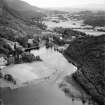 Milton, general view, showing Corrienessan and Creag Ard, Cuilvona, Aberfoyle, Perthshire, Scotland, 1949. Oblique aerial photograph taken facing east.