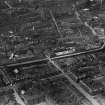 General view, showing Fountain Brewery, Dundee Street and Gardner's Crescent, Edinburgh, Midlothian, Scotland, 1929.  Oblique aerial photograph taken facing north.  This image has been produced from a marked print.