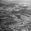 General view, Thornliebank, Eastwood, Lanarkshire, Scotland, 1937. Oblique aerial photograph, taken facing south-west. 