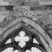 Detail of window tracery.