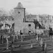 View of North Berwick Old Parish Church and churchyard from S.