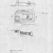 St Kilda Village. Survey drawing of Blackhouse G.

