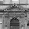 Detail of door pediment above 5 Maritime Street