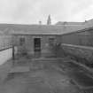 View of yard from SW.