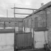 Detail of yard gate.