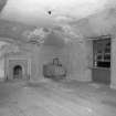 Interior.
Room over entrance hall, view from SE