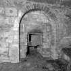 Interior.
Feed room, detail of ash traps.