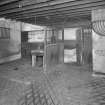 Interior.
Old stable, view from SSE.
