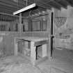 Interior.
Old stable, detail of unstable old table on S gable.
