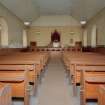 Interior.
View of preaching auditorium from SW showing pulpit.