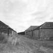 View from W along NW side of steading (with W corner of steading in foreground right).