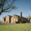 View from South East of front elevation of officers' mess at Donibristle airfield.