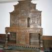 Interior.
View of communion sideboard.