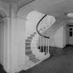 View of hall (1768) and staircase, Auchenbowie House.