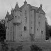 View of Lickleyhead Castle from NW.